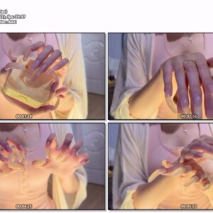 #722 - Long Natural Nail Show In Nice Lighting