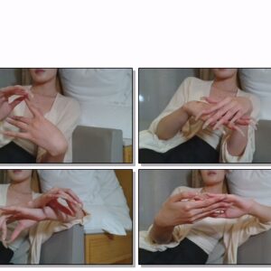 #45 – VR/3D – Sitting Down Modeling My Hands And Long Nails