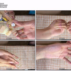 #741 - Playing With A Labubu With My Natural Long Nails