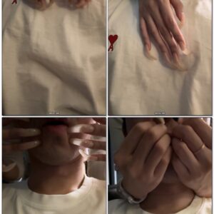 #750 - Face Scratching With My Long Natural Nails