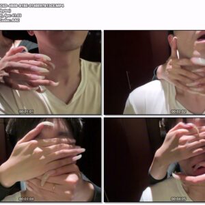 #749 - My Long Shiny Natural Nails Covering His Face