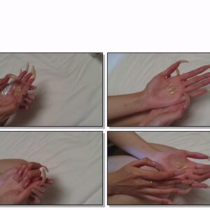 #52 – VR/3D - Showing Old Cut Nails Together With My Long Nails