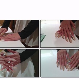 #55 – VR/3D - Posing Long Natural Nails On Table