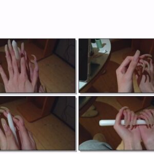 #53 – VR/3D - Posing Long Nails With Candle