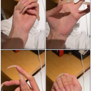 #760 - Posing Each Hand And Nails Slowly Close Up