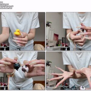 #797 - Fiddling With Things With My Natural Curved Nails