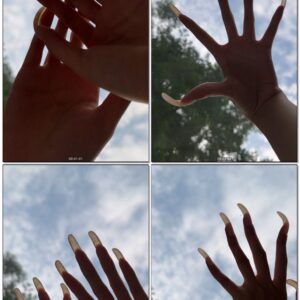 #782 - Tapping Window With My Long Shiny Nails