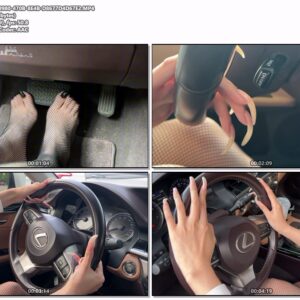 #781 - Posing My Long Nails On Steering Wheel