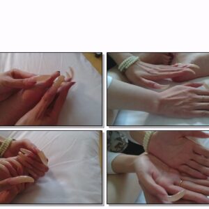 #69 – VR/3D - Touching My Feet With My Long Shiny Nails