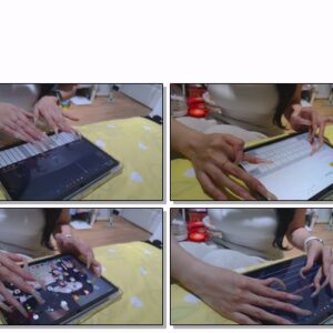#74 – VR/3D - Tapping On Ipad With My Long Shiny Nails