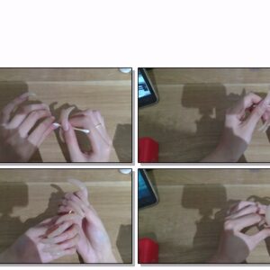 #67 – VR/3D - Cleaning Undersides Of My Long Curved Nails