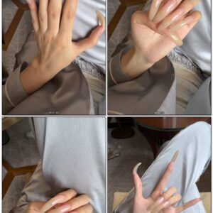 #814 - Recording My Shiny Nails Close Up With Phone