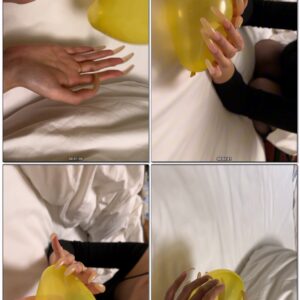#813 - Tapping Balloon With My Long Shiny Nails