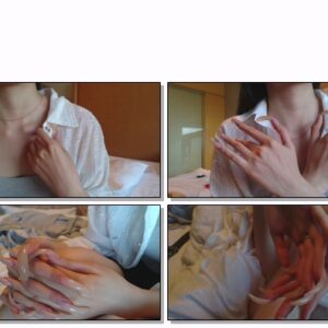 #97 – VR/3D – Modeling My Natural Long Nails On Shirt
