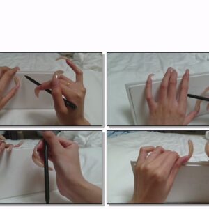 #104 – VR/3D – Drawing With My Long Natural Nails