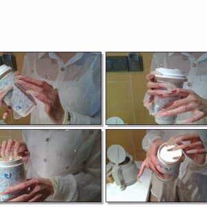 #85 – VR/3D – Tapping Cup With My Long Shiny Nails