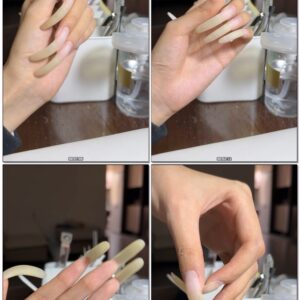 #860 – My Very Long Curved Nails At Manicurist Pt.3