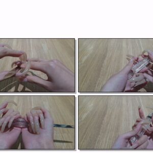 #146 – VR/3D – Fiddling With Letter Opener With My Long Nails