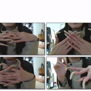 #160 – VR/3D – Close Up Hand Movements And Nail Posing
