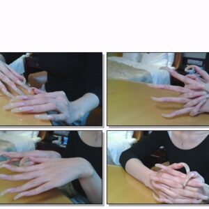 #120 – VR/3D – Tapping My Long Natural Nails On Table