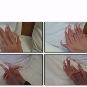 #121 – VR/3D – Showing My Long Natural Nails On Bed