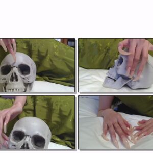 #128 – VR/3D – Tapping Toy Skull With My Long Shiny Nails