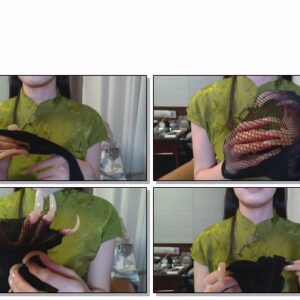 #136 – VR/3D – My Long Natural Nails Piercing Through Stockings