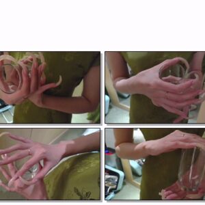 #165 – VR/3D – Fondling And Tapping Glass With My Long Nails