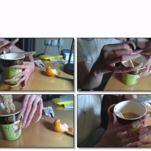 #168 – VR/3D – Eating Noodles With Long Natural Nails