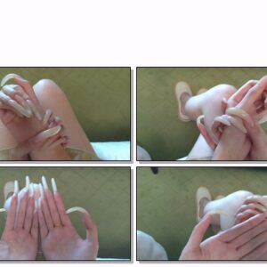#172 – VR/3D – Bright Shiny Long Nail Show In First Person