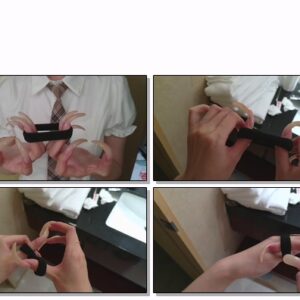 #181 – VR/3D – Fiddling With Hair Tie With My Long Natural Nails