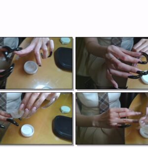 #151 – VR/3D – Removing Black Polish From My Long Natural Nails