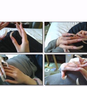 #143 – VR/3D – Laying Down Fiddling With My Long Nails