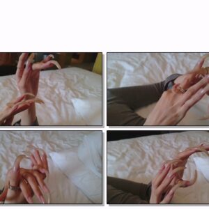 #142 – VR/3D – Putting On Rings On My Long Nail Hands