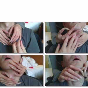 #130 – VR/3D – Face Scratching With My Shiny Nails In Daylight