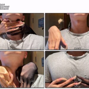 #918 – Scratching His Neck With My Long Sharp Nails
