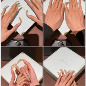 #890 - Tapping A Box With My Long Curved Nails