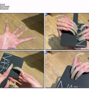 #915 – Close Up Tapping With My Long Shiny Nails