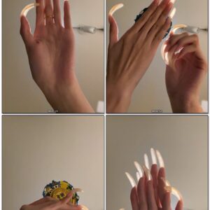#920 – Showing My Long Nail Undersides