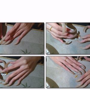 #193 – VR/3D – My Long Natural Nails Playing With Miniatures