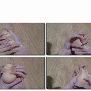 #220 – VR/3D – Squeezing Toy With My Long Shiny Nails