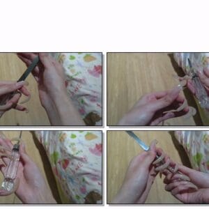 #223 – VR/3D – Fiddling With Letter Knife With My Long Nails