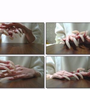 #227 – VR/3D – Tapping My Long Nails On Table Close Up