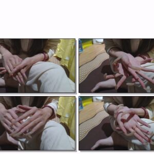 #237 – VR/3D – Sitting On Floor Posing My Long Curved Natural Nails