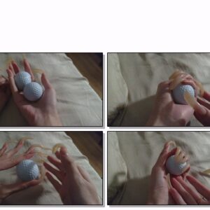 #243 – VR/3D – Playing With Golf Balls With My Shiny Long Nails