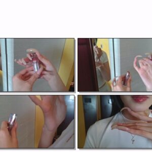 #212 – VR/3D – Applying Lipstick With My Long Shiny Nails