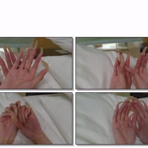 #205 – VR/3D – Showing My Long Nails And Undersides On Pillow