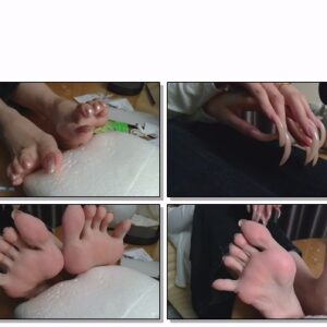 #190 – VR/3D – Long Natural Nails And Feet