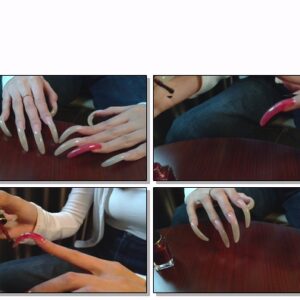 #187 – VR/3D – Painting My Nails Pink And Tapping Table