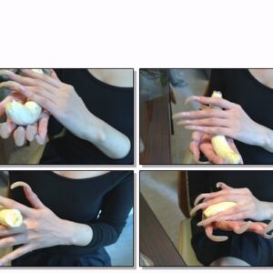 #232 – VR/3D – My Long Natural Nails With Banana